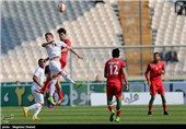 دیدار تیمهای فوتبال امید ایران و فلسطین