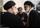 مراسم ترحیم مادر علی جنتی وزیر ارشاد - قم