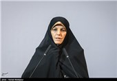 سخنرانی شهیندخت مولاوردی معاون امور زنان رئیس جمهور در همایش بزرگداشت بانوی انقلاب اسلامی