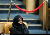 الهام امین‌زاده معاون حقوقی رئیس جمهور در همایش بزرگداشت بانوی انقلاب اسلامی