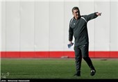 تمرین تیم فوتبال پرسپولیس زیر نظر برانکو ایوانکوویچ