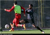 تمرین تیم فوتبال پرسپولیس زیر نظر برانکو ایوانکوویچ