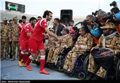 دیدار تیم‌های فوتبال پرسپولیس و سپاهان
