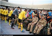 دیدار تیم‌های فوتبال پرسپولیس و سپاهان