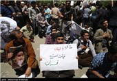  اعتراض جمعی از دانشجویان دانشگاه امیرکبیر به حضور هاشمی‌رفسنجانی رئیس مجمع تشخیص مصلحت نظام