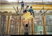 مراحل بازسازی حرم امام خمینی(ره)