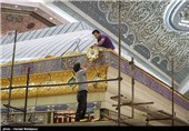 مراحل بازسازی حرم امام خمینی(ره)