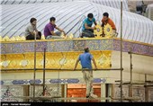 مراحل بازسازی حرم امام خمینی(ره)