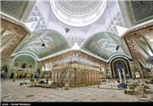 مراحل بازسازی حرم امام خمینی(ره)