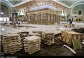 مراحل بازسازی حرم امام خمینی(ره)