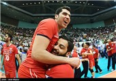 پیروزی تیم والیبال ایران مقابل آمریکا در لیگ جهانی والیبال