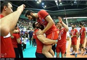 پیروزی تیم والیبال ایران مقابل آمریکا در لیگ جهانی والیبال