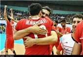 پیروزی تیم والیبال ایران مقابل آمریکا در لیگ جهانی والیبال
