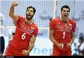 پیروزی تیم والیبال ایران مقابل آمریکا در لیگ جهانی والیبال