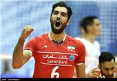 پیروزی تیم والیبال ایران مقابل آمریکا در لیگ جهانی والیبال