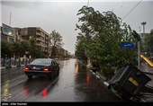 Tehran Gets Hit with Summer Storm