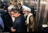 حجت‌الاسلام مصطفی پورمحمدی وزیر دادگستری در پایان مراسم تودیع و معارفه معاونین سازمان تعزیرات حکومتی