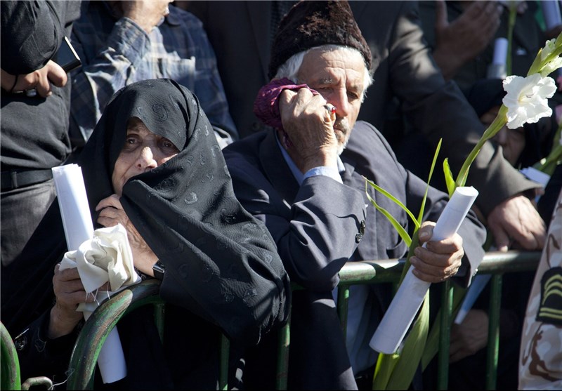 مراسم تشییع و خاکسپاری شهید همدانی