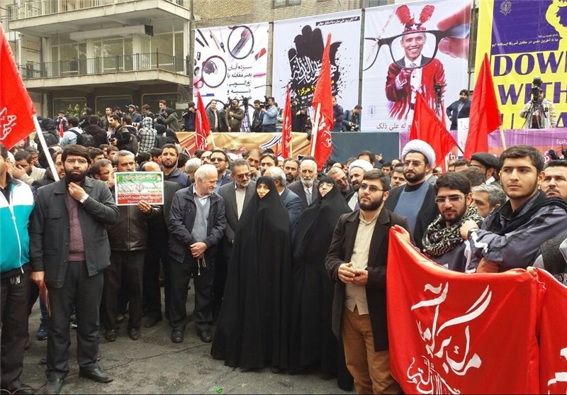 مراسم روز ملی مبارزه با استکبارجهانی در تهران و سراسر کشور آغاز شد