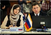 الکساندر نواک وزیر انرژی روسیه در هفدهمین اجلاس فوق‌العاده وزارتی اعضای مجمع کشورهای صادرکننده گاز