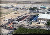 بازدید رئیس مجلس از مرز مهران و شلمچه