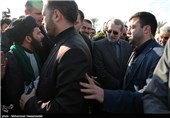 بازدید رئیس مجلس از مرز مهران و شلمچه