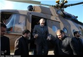 بازدید رئیس مجلس از مرز مهران و شلمچه