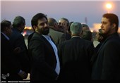 بازدید رئیس مجلس از مرز مهران و شلمچه