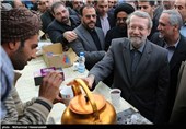 بازدید رئیس مجلس از مرز مهران و شلمچه