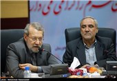 بازدید رئیس مجلس از مرز مهران و شلمچه