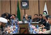 بازدید رئیس مجلس از مرز مهران و شلمچه