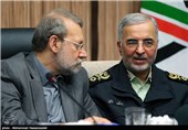 بازدید رئیس مجلس از مرز مهران و شلمچه