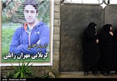 تشییع جانباختگان سقوط مینی بوس در روستای جزین فریدونکنار