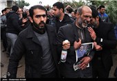 تشییع جانباختگان سقوط مینی بوس در روستای جزین فریدونکنار