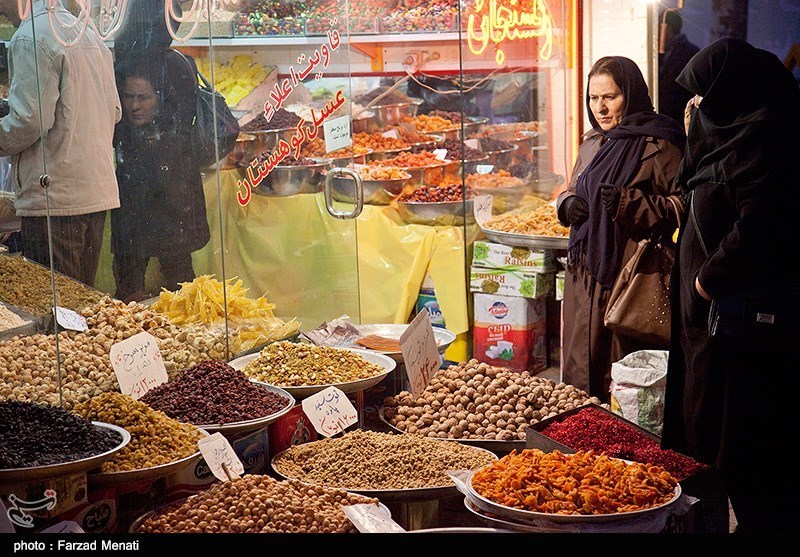 بازار کرمانشاه در آستانه یلدا