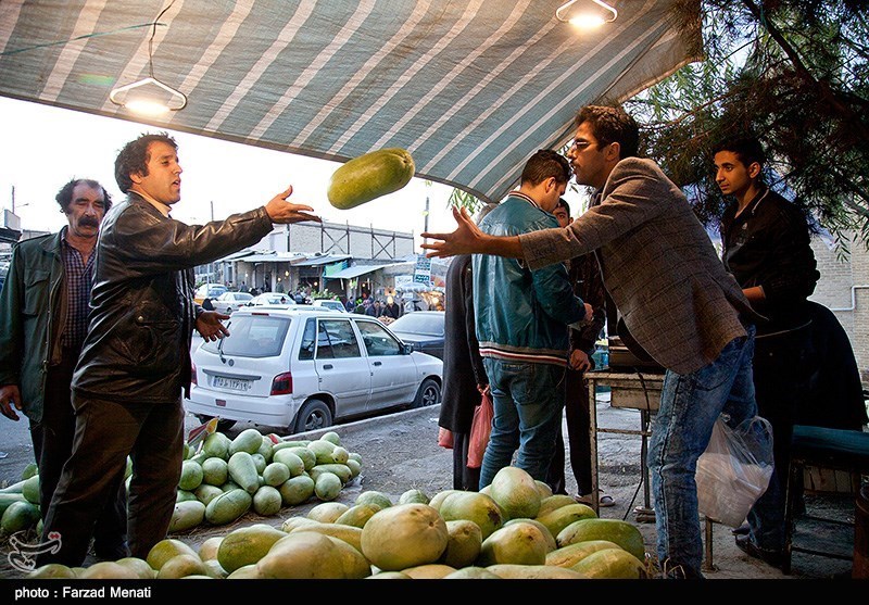 بازار کرمانشاه در آستانه یلدا