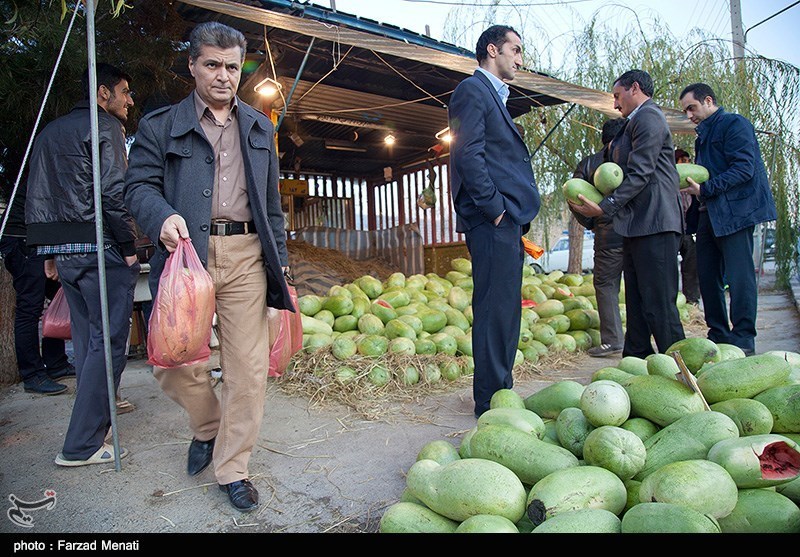 بازار کرمانشاه در آستانه یلدا