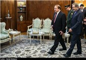دیدار نواز شریف نخست وزیر پاکستان با اسحاق جهانگیری معاون اول رئیس جمهور