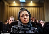 ترانه علیدوستی بازیگر در مراسم یادبود مرحوم یدالله نجفی صدابردار سینما