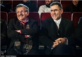 حجت‌الله ایوبی رئیس سازمان سینمایی در مراسم بزرگداشت سه نسل از هنرمندان دوبله ایران