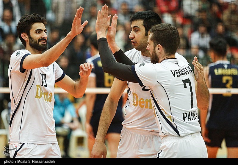 دیدار والیبال جواهری گند کاووس و پیکان تهران