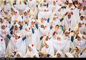 مراسم جشن تکلیف 12هزار نفری دختران دانش آموز