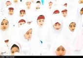 مراسم جشن تکلیف 12هزار نفری دختران دانش آموز