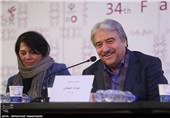 فجر 34 - نشست خبری فیلم آبنبات چوبی