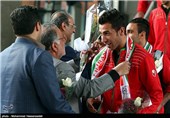 بازگشت تیم ملی فوتسال پس از قهرمانی در جام ملت های آسیا