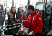 بازگشت تیم ملی فوتسال پس از قهرمانی در جام ملت های آسیا
