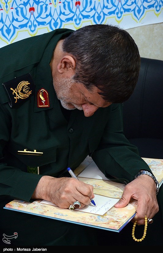 فرمانده سپاه البرز در دفتر تسنیم