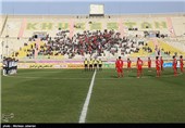 دیدار تیم های فوتبال فولاد خوزستان و سایپا
