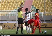 دیدار تیم های فوتبال فولاد خوزستان و سایپا