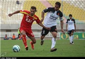 دیدار تیم های فوتبال فولاد خوزستان و سایپا